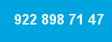 922 898 71 47 922 898 71 47
